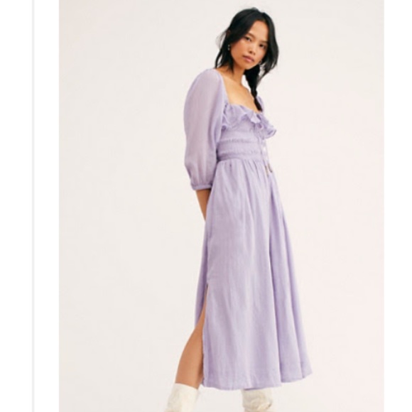 oasis purple dress